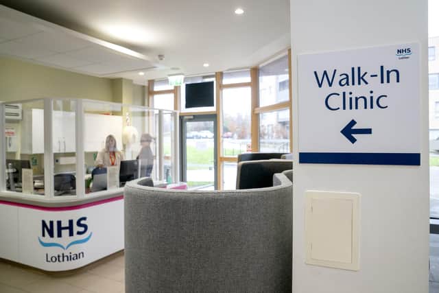 The SNP government is opening several GP walk-in clinics across Scotland. Pic: Getty Images