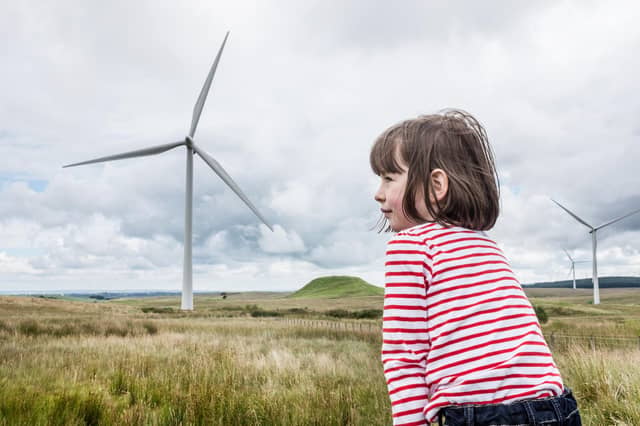 Whitelees Wind Farm on Eaglesham Moor generates enough to power for just under 300,000 homes (Picture: John Devlin)