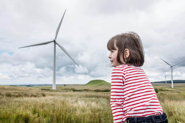 Whitelees Wind Farm on Eaglesham Moor generates enough to power for just under 300,000 homes (Picture: John Devlin)
