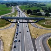More than £900m of public money has been earmarked for high-carbon transport projects, including the Cross Tay Link and upgrades to the A9, under the City-Region Deals. Picture: John Devlin