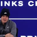 Scottish No 1 Bob MacIntyre speaks in a press conference prior to the Alfred Dunhill Links Championship. Picture: Kate McShane/Getty Images.