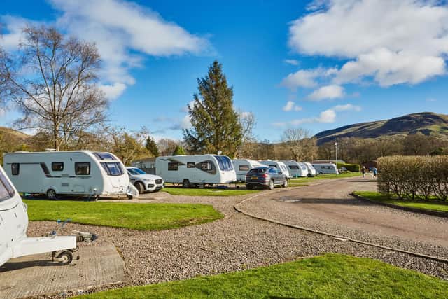 Campsie Glen Touring Pitch