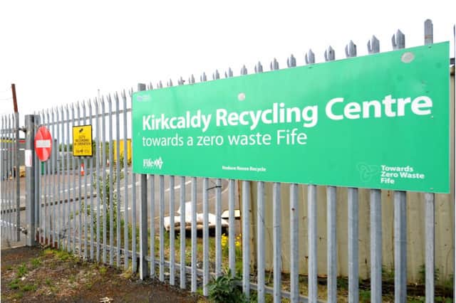 Recycling centres are reopening across Scotland