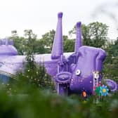 Underbelly's purple cow venue is one of the most popular venues at the Fringe. Picture: David Scott
