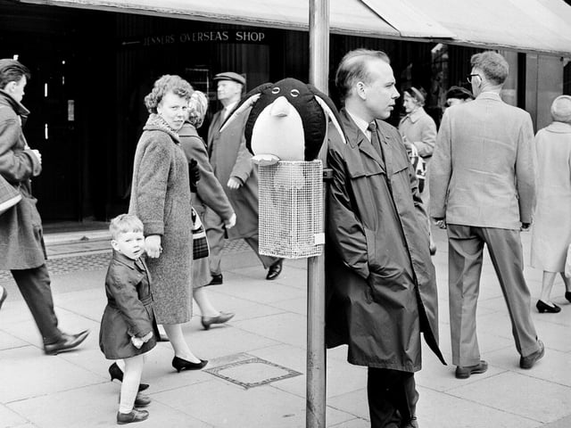 In May 1964 every child in Edinburgh wanted to get their hands on a 'gonk' - the hottest toy in town. Edinburgh Evening News and Dispatch reporter John Gibson came upon one at a bus stop in Princes Street.