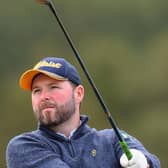 John Gallagher in action during the 2018 SSE Scottish Hydro Challenge at Macdonald Spey Valley Golf in Aviemore. Picture: Tony Marshall/Getty Images.