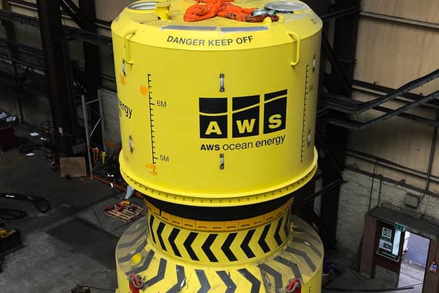 AWS Ocean Energy said the two major sub-assemblies making up its Archimedes Waveswing wave energy converter have been joined together.