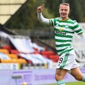 Celtic striker Leigh Griffiths returns to the squad. Picture: SNS
