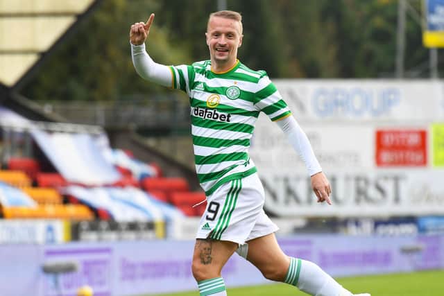 Celtic striker Leigh Griffiths returns to the squad. Picture: SNS