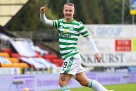 Celtic striker Leigh Griffiths returns to the squad. Picture: SNS