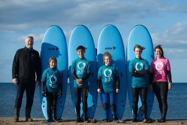 The Wave Project in Dunbar has acquired a host of new equipment, thanks to the support of Cala Homes (East) - image, Rob McDougall