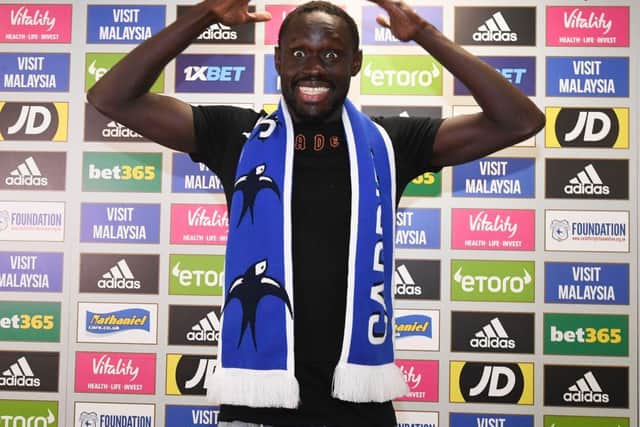 Everton once signed Oumar Niasse for £13.5million. (Photo by Cardiff City FC/Getty Images)