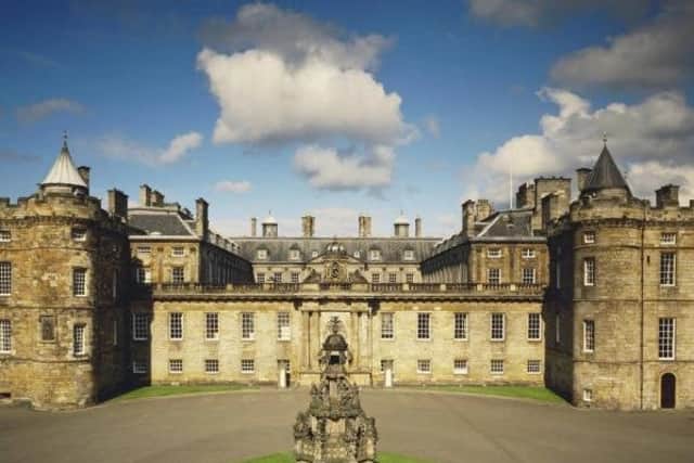 The Palace of Holyroodhouse will close to the public on Friday afternoon.