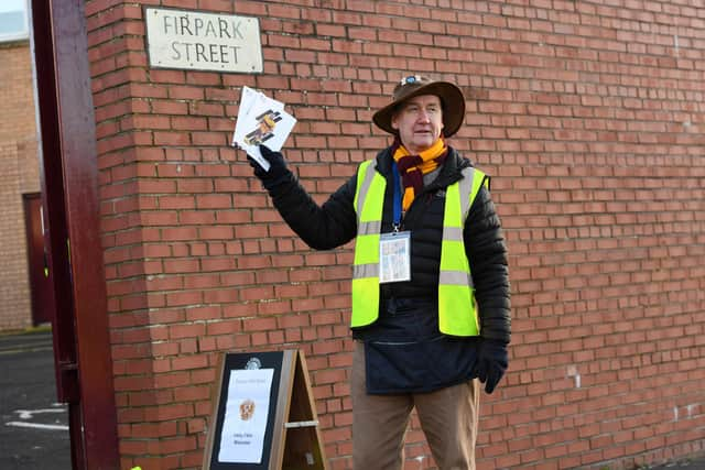 Hearing a seller shout 'PROGRAMMES' is a staple of the matchday experience. (Photo by Craig Williamson / SNS Group)