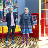 Grayson Perry and architect Charles Holland. © Katie Hyams