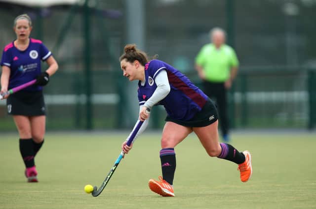 Leading scorer Katie Spooner struck twice in Portsmouth ladies' win over Wycombe Picture: Chris Moorhouse (jpns 150122-29)