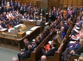 Prime Minister Liz Truss speaks during Prime Minister's Questions in the House of Commons, London.