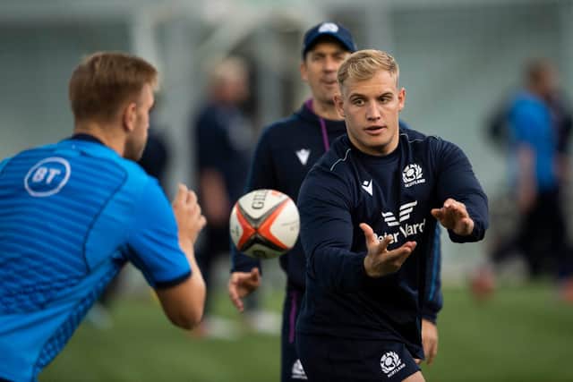 South African-born flanker Dylan Richardson is in line to make his Scotland debut. (Photo by Paul Devlin / SNS Group)