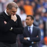 Celtic manager Ange Postecoglou on the Hampden touchline during the Scottish Cup semi-final defeat to Rangers. (Photo by Craig Williamson / SNS Group)