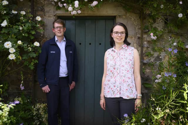 The ambitious horticultural initiative is being led by Dr Anna Florence, curator of plant collections for the National Trust for Scotland, and Dr Colin McDowall, PLANTS project manager. Picture: John Linton