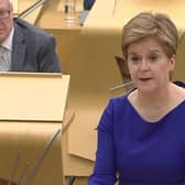 First Minister Nicola Sturgeon