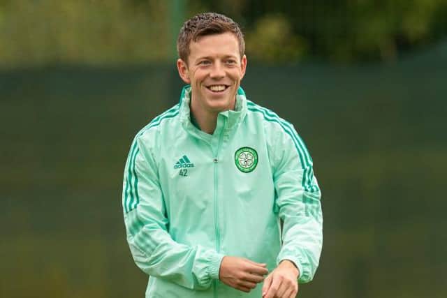 Callum McGregor has missed Celtic's last two games. (Photo by Ross MacDonald / SNS Group)