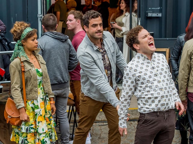 Lovesick sees former Lothario Dylan discover he has a sexually transmitted disease, which forces him to retrace the steps and contact his former partners. However, each meeting sees him remember defining moment in a relationship that he would prefer to forget.