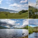 Some of the magical lochside locations used in the Harry Potter films.