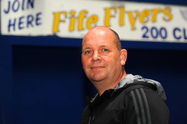 Billy Hanafin was a familiar, much loved figure at Fife Ice Arena (Pic: Fife Photo Agency)