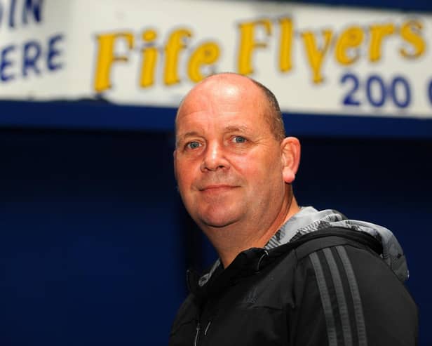 Billy Hanafin was a familiar, much loved figure at Fife Ice Arena (Pic: Fife Photo Agency)