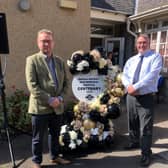 Richard Thomson MP with West Garioch SNP councillor Moray Grant.