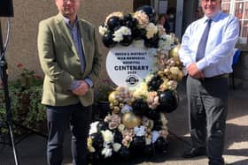 Richard Thomson MP with West Garioch SNP councillor Moray Grant.
