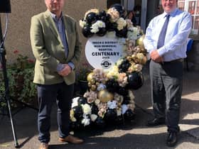 Richard Thomson MP with West Garioch SNP councillor Moray Grant.