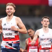 Josh Kerr of Team Great Britain competes in the men's 1500m semi-final on day thirteen of the Tokyo 2020 Olympic Games at Olympic Stadium on August 05, 2021 in Tokyo, Japan. (Photo by Christian Petersen/Getty Images)
