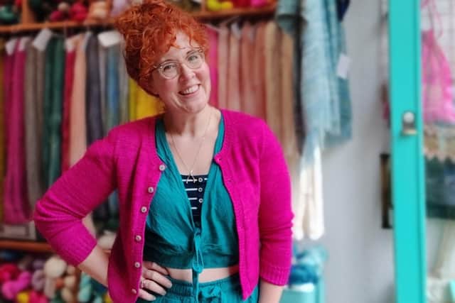 The entrepreneur has produced 5,000 miles of hand-dyed wool since she set up the firm a decade ago, a timeframe she feels has 'gone by in a blink of an eye'. Picture: contributed.