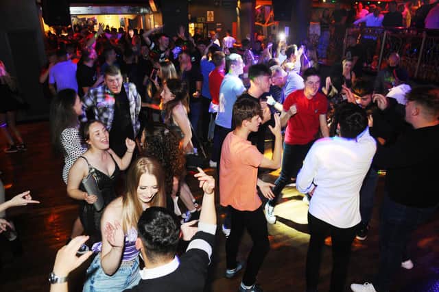 Nightclubs could be among venues to go under due to the introduction of Covid passports, the SLTA has suggested. Picture: Michael Gillen
