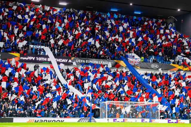 Rangers fans will return to Ibrox for the first time in 16 months on Saturday - but numbers have been capped at 2000. (Photo by Alan Harvey / SNS Group)