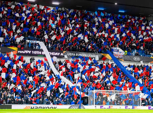 Rangers fans will return to Ibrox for the first time in 16 months on Saturday - but numbers have been capped at 2000. (Photo by Alan Harvey / SNS Group)