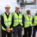 Above: Firethorn Trust marks structural completion of its Leith Walk development at topping out ceremony with contractors, Ogilvie Construction