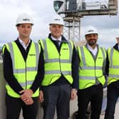 Above: Firethorn Trust marks structural completion of its Leith Walk development at topping out ceremony with contractors, Ogilvie Construction