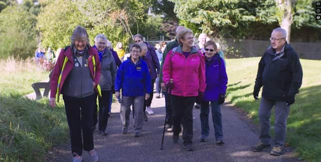 Positive Steps Kemnay won the Health Walk Group of the Year award.