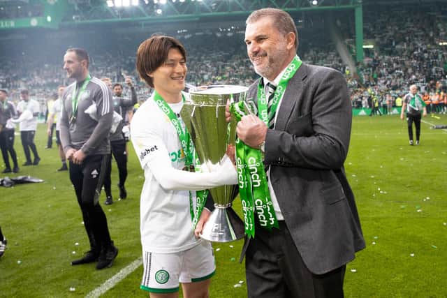 New Spurs boss Ange Postecoglou has been tipped to look at his former Celtic charge Kyogo Furuhashi.