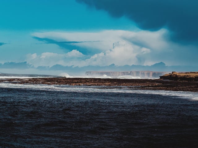 Also known as Scrabster Bay, Thurso Bay is set on the remote north coast of Caithness. Glorious views over the Pentland Forth make this a particularly photogenic spot to take the dog for a bit of exercise.