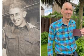 Rev Ian Gilmour travelled to Hiroshima where Private David Gilmour was held in a work camp for more than three years. (Pics: Family Handout/PA Wire)