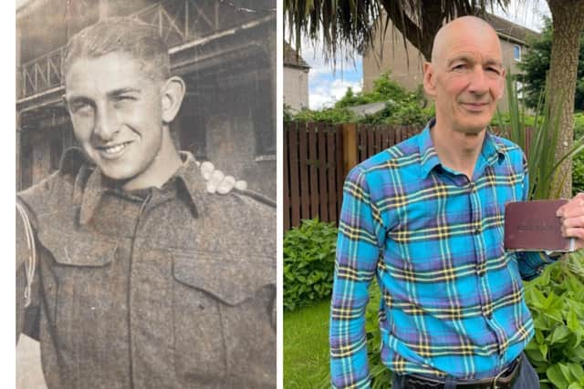 Rev Ian Gilmour travelled to Hiroshima where Private David Gilmour was held in a work camp for more than three years. (Pics: Family Handout/PA Wire)