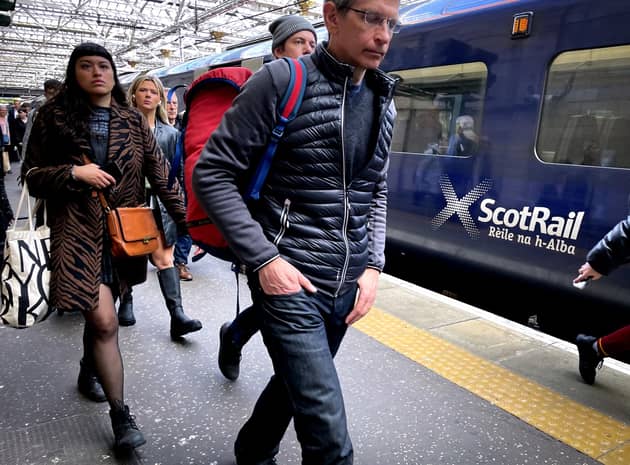 ScotRail's reduced timetable has 700 fewer train services a day across Scotland (Picture: Jane Barlow)
