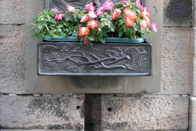 The Witches Well at Castle Esplanade, a memorial for those like Agnes Finnie who were executed for witchcraft in the city. PIC: CC.