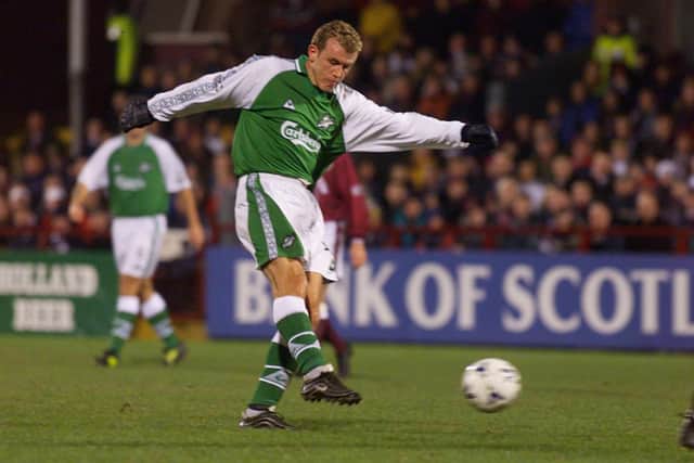 Franck Sauzee became a Hibs icon during his playing days at Easter Road.