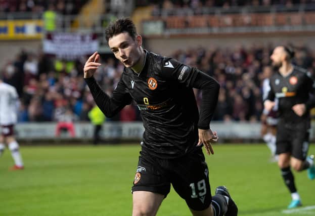 Dylan Levitt is expected to join Hibs from Dundee United.