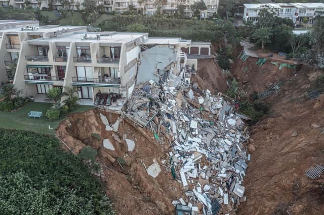 Hundreds of people died after heavy rainfall swept away homes in Durban and in KwaZulu-Natal province (Picture: Marco Longari/AFP via Getty Images)